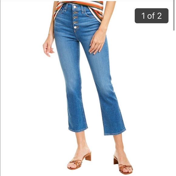 Veronica Beard Denim - Veronica Beard Carly Kick Flare capris